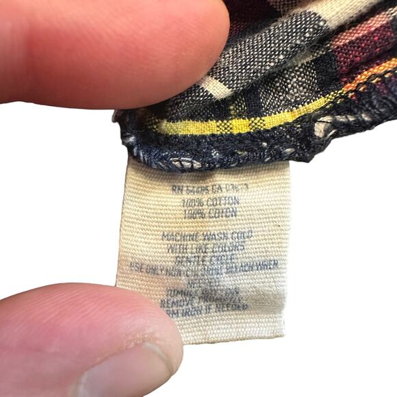 Aerie plaid dress with removable straps and pockets Medium - Picture 6 of 7